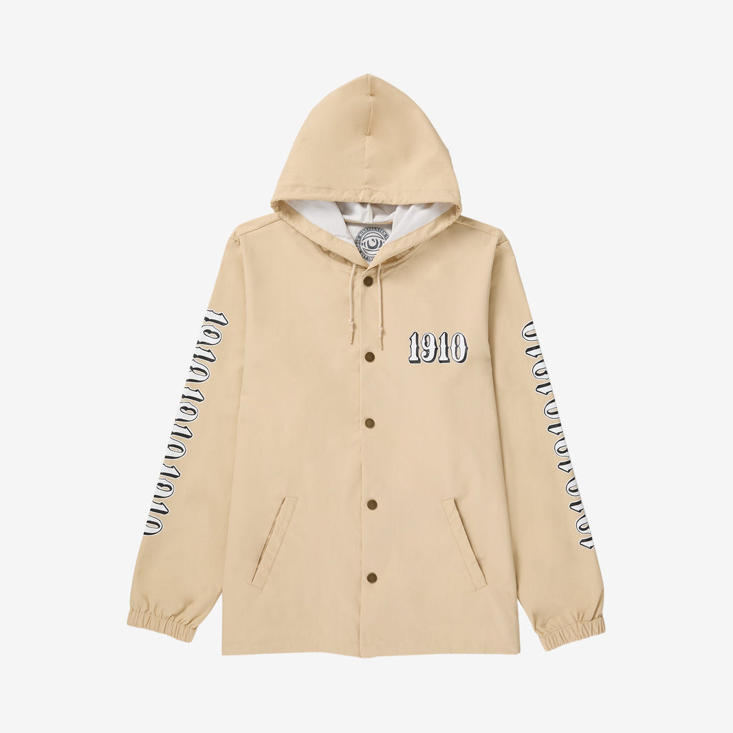 OG Font Hooded Coaches Jacket