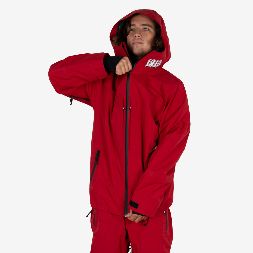 Auburn 3-Layer Storm Shell Outerwear Jacket